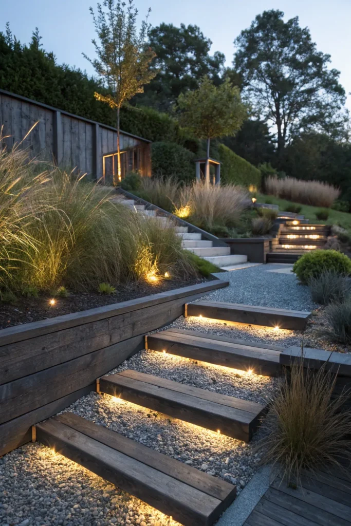 Garden Borders With Sleepers