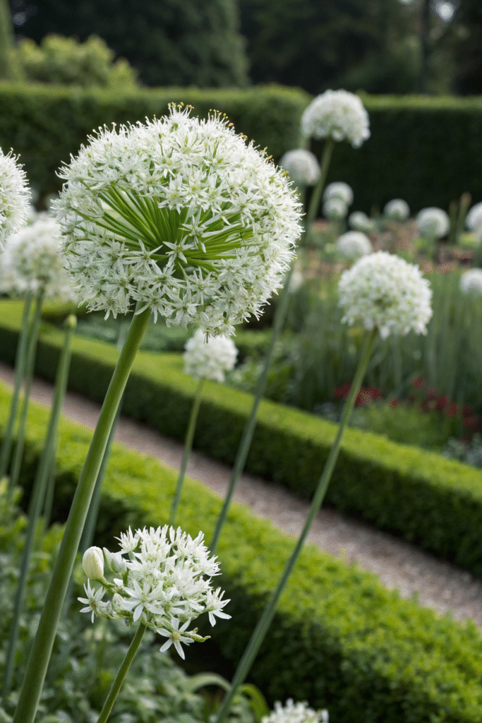 Gardens With Alliums