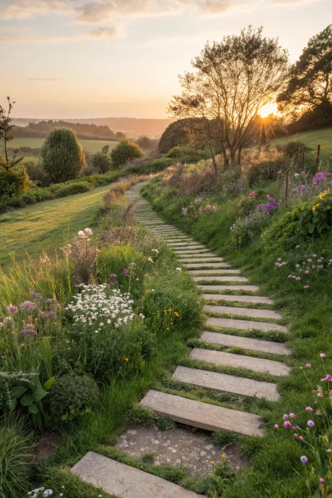 Garden Borders With Sleepers