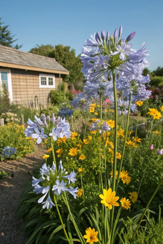 Gardens With Agapanthus