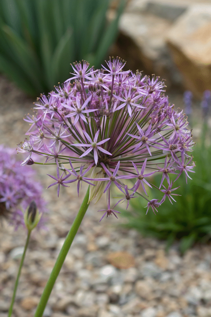 Gardens With Alliums