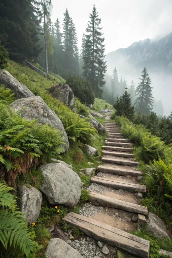 Garden Borders With Sleepers