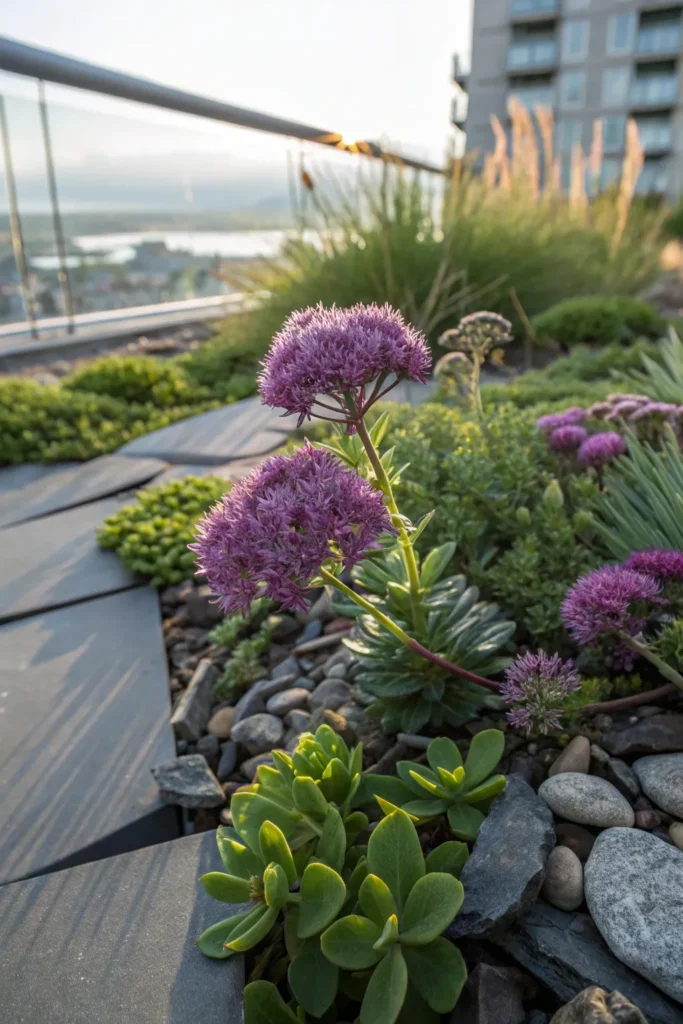 Gardens With Alliums