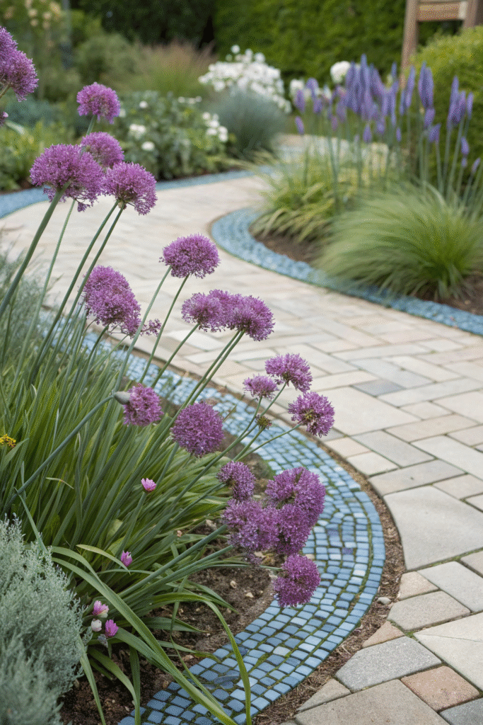 Gardens With Alliums