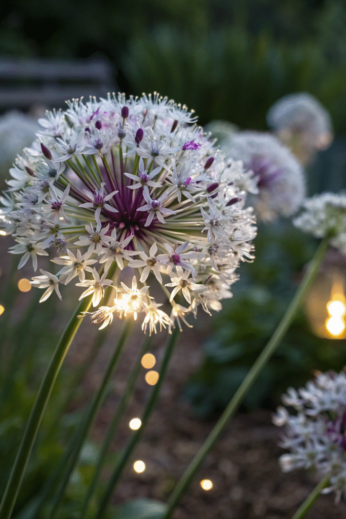 Gardens With Alliums