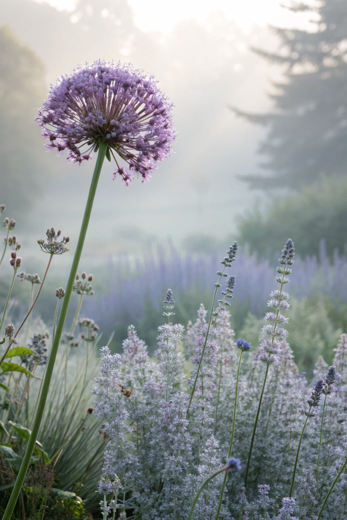Gardens With Alliums