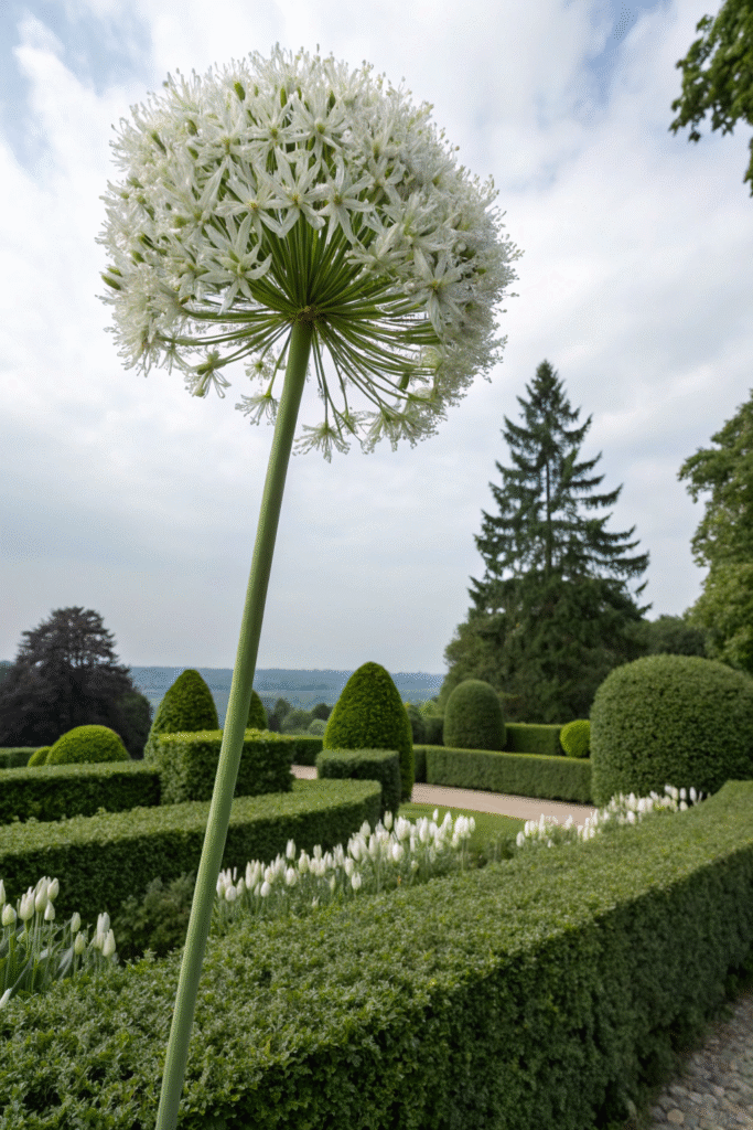 Gardens With Alliums