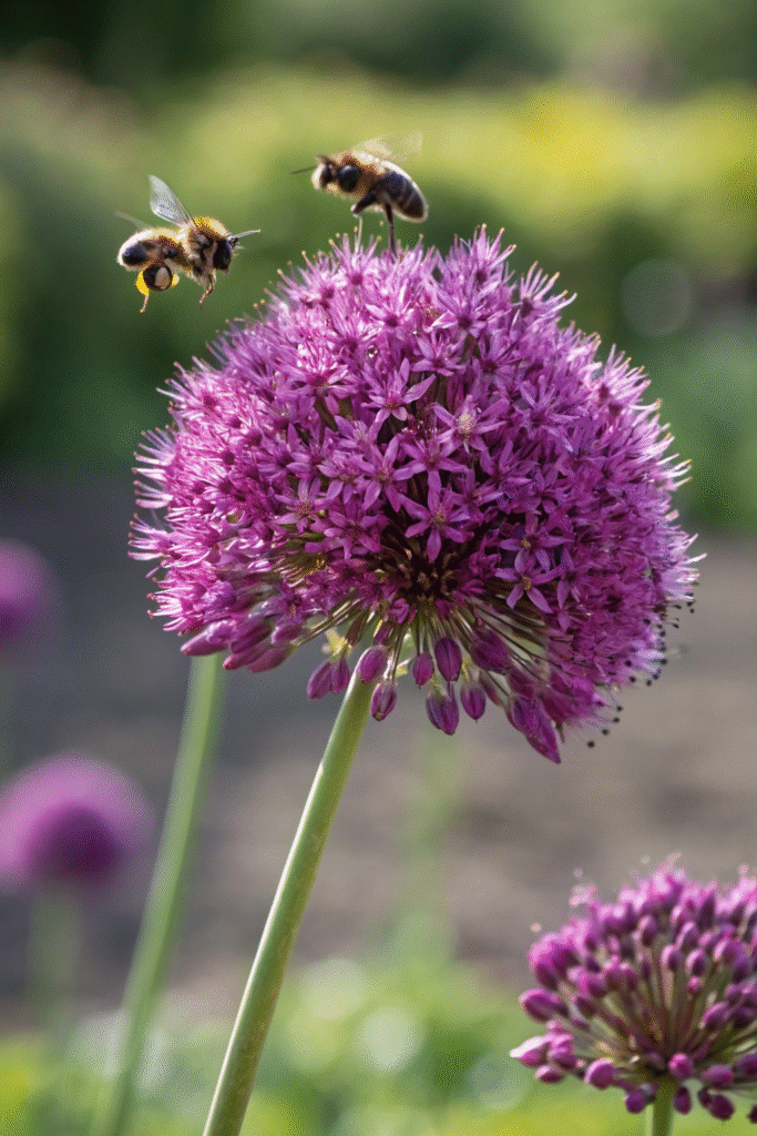 Gardens With Alliums