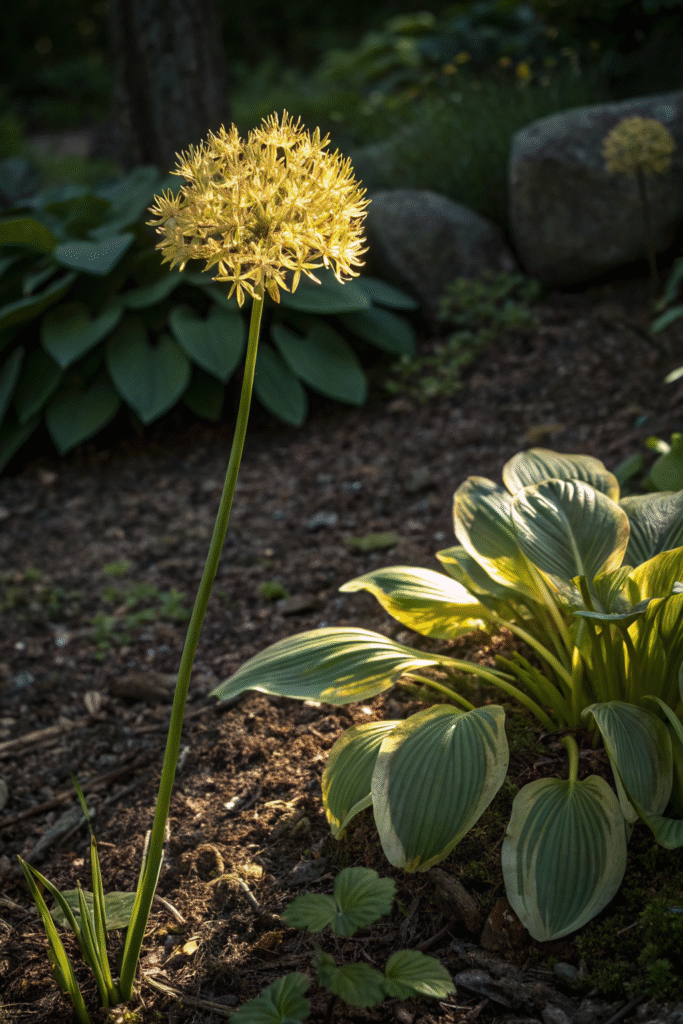 Gardens With Alliums
