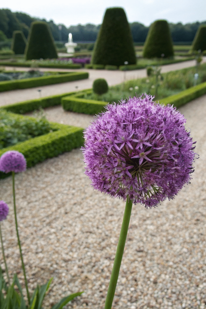Gardens With Alliums