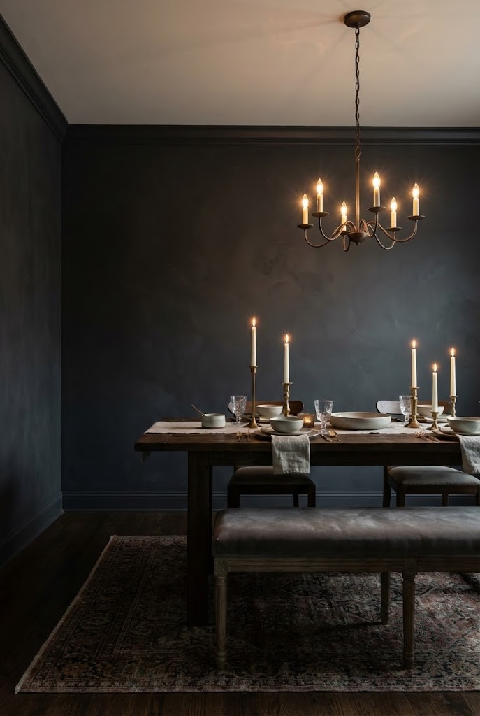 15 Moody Dining Room Ideas With Elegant and Eclectic Style