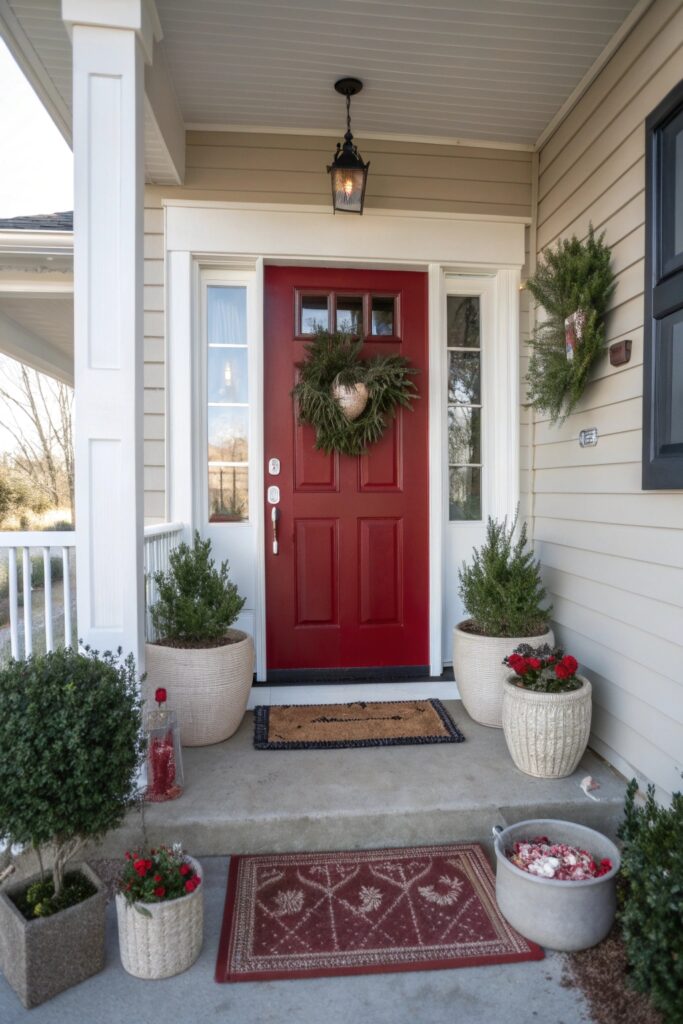 14 Valentine Front Porch Ideas That Feel Warm and Inviting