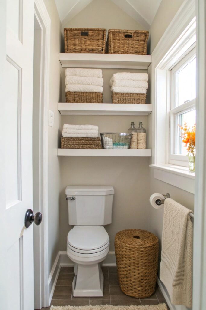 16 Creative Small Bathroom Ideas With Storage and Style