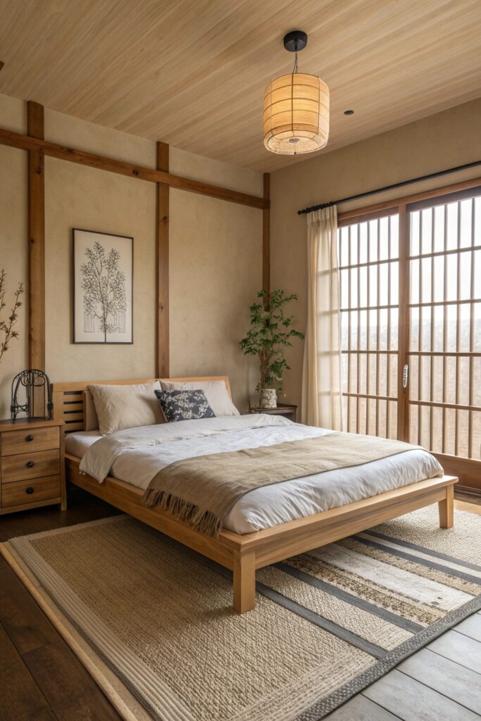 10 Small Japandi Bedroom Ideas That Save Space