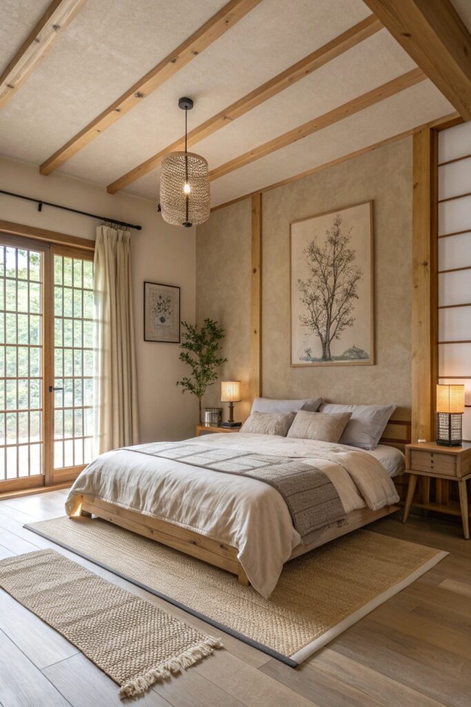 13 Japandi Bedroom Ideas That Feel Calm and Cozy