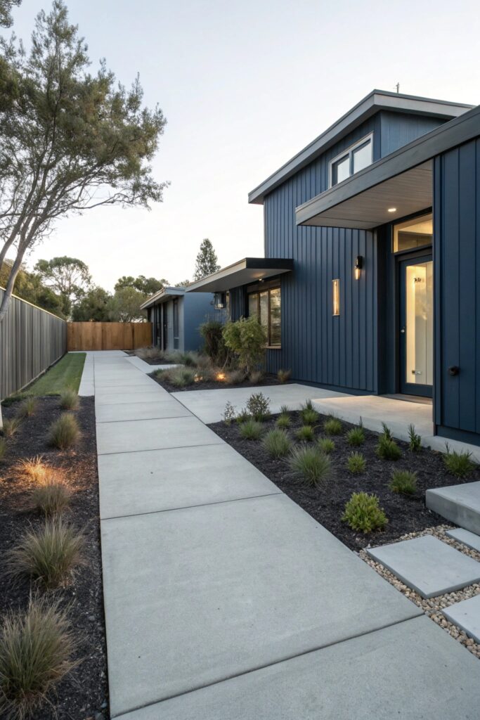 10 Dark Blue House Exterior Ideas That Stand Out