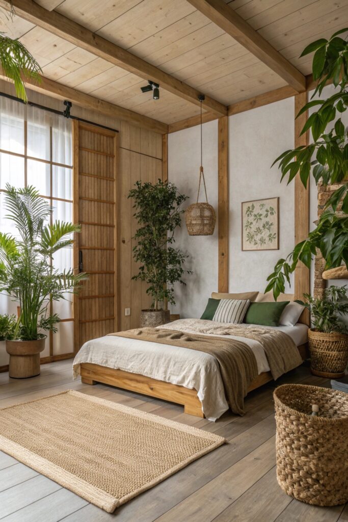 Simple Japandi Bedroom Ideas