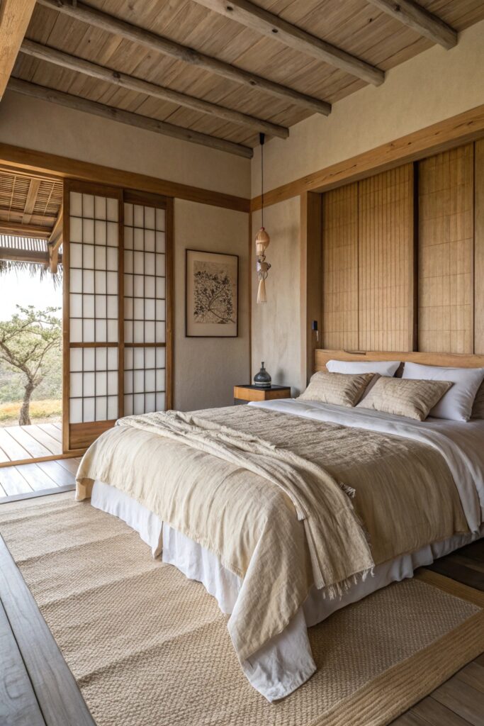 14 Japandi Bedroom Design Ideas That Look Timeless