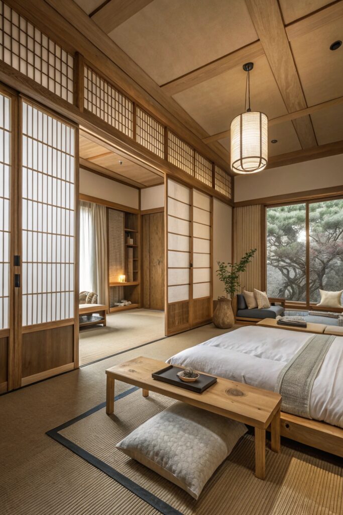 14 Japandi Bedroom Design Ideas That Look Timeless