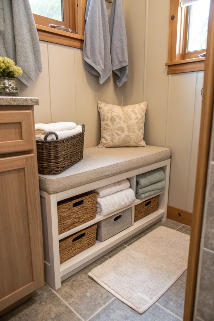 16 Creative Small Bathroom Ideas With Storage and Style