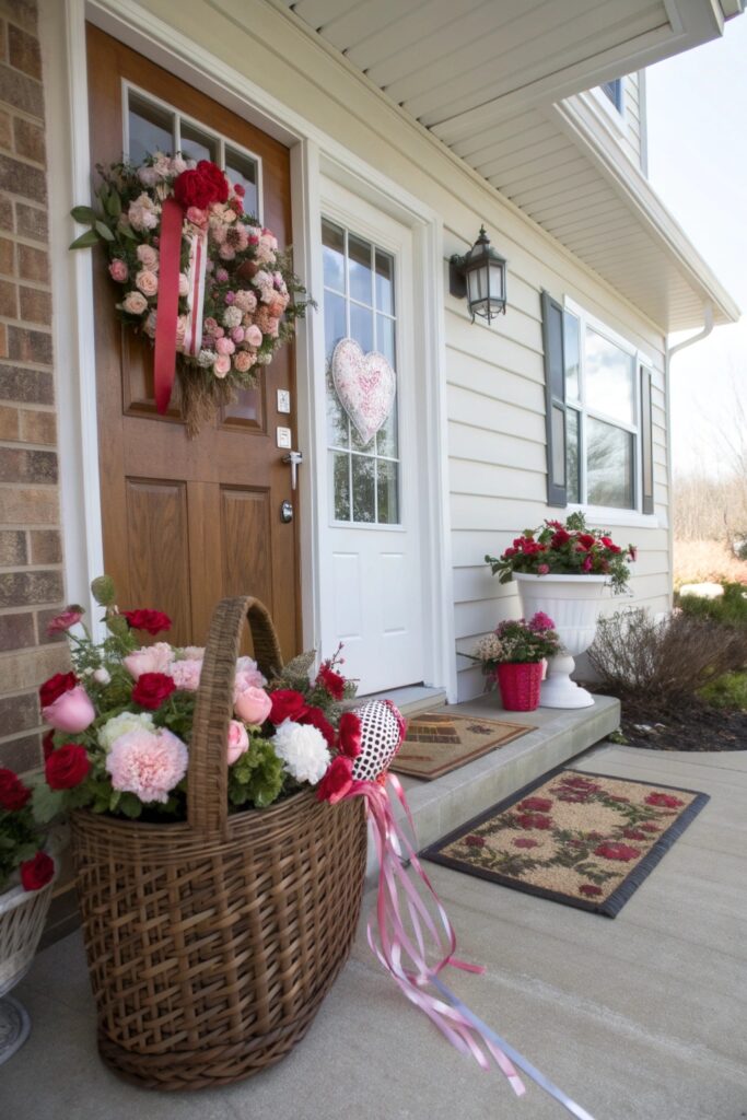14 Valentine Front Porch Ideas That Feel Warm and Inviting