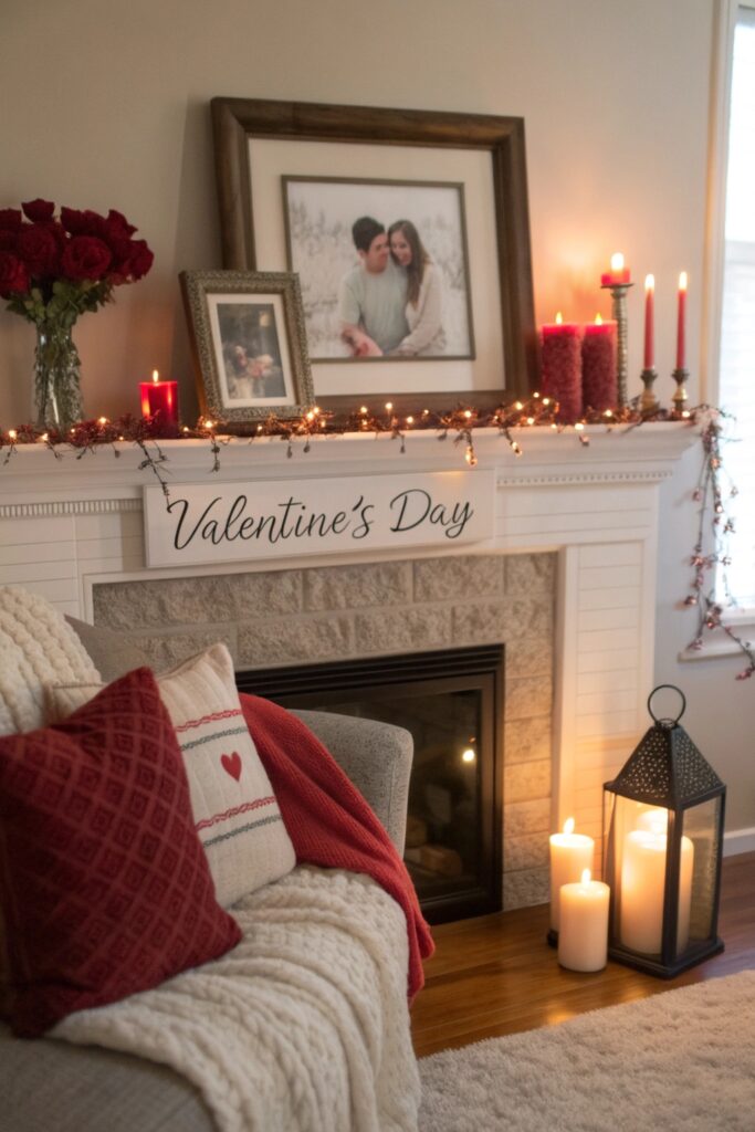 15 Valentine's Mantel Decor Ideas That Feel Romantic and Cozy