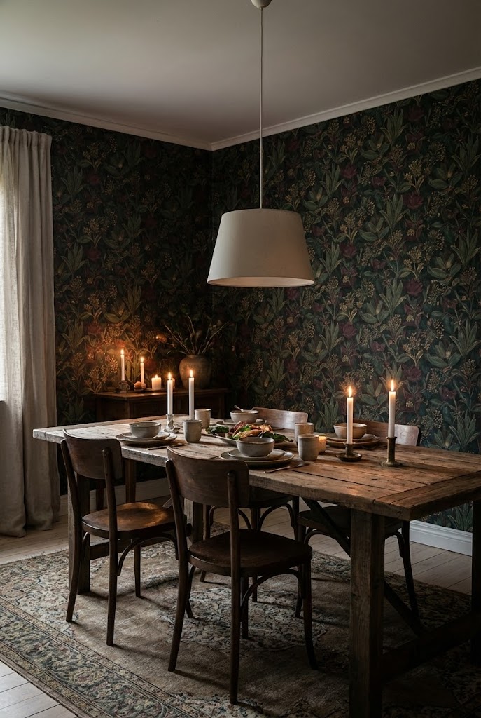 15 Moody Dining Room Ideas With Elegant and Eclectic Style