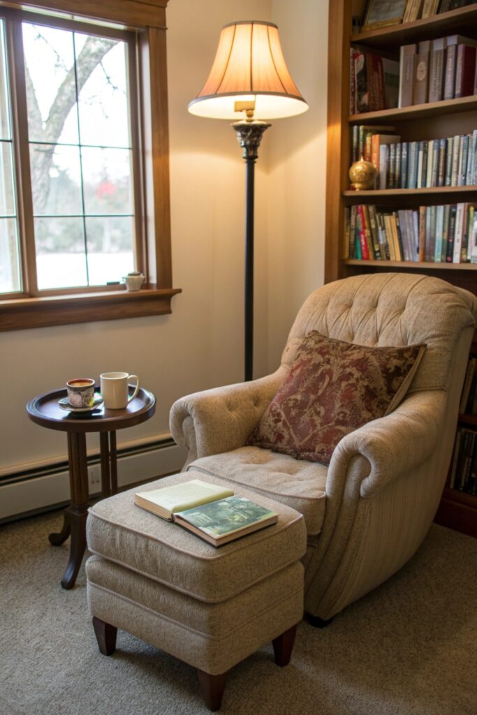 10 Home Library Reading Nook Ideas for Cozy Evenings