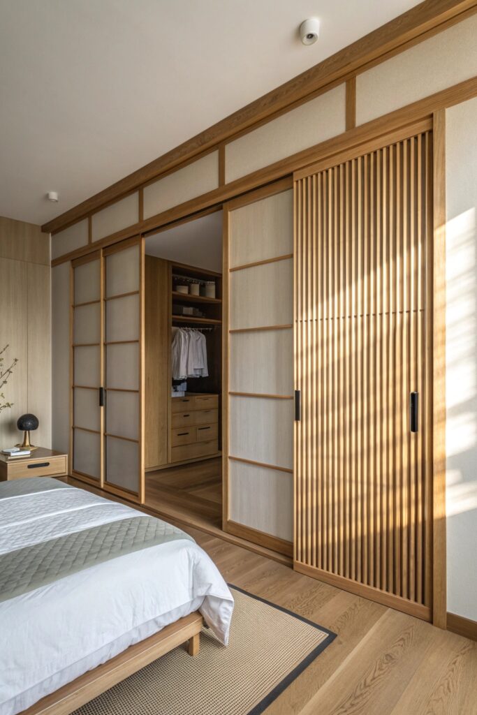 12 Japandi Wardrobe Design Ideas For The Bedroom