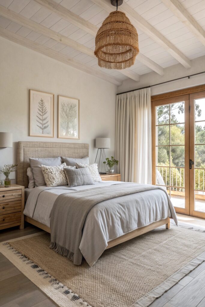 10 Japandi Bedroom Design Ideas Using Wood And Neutrals