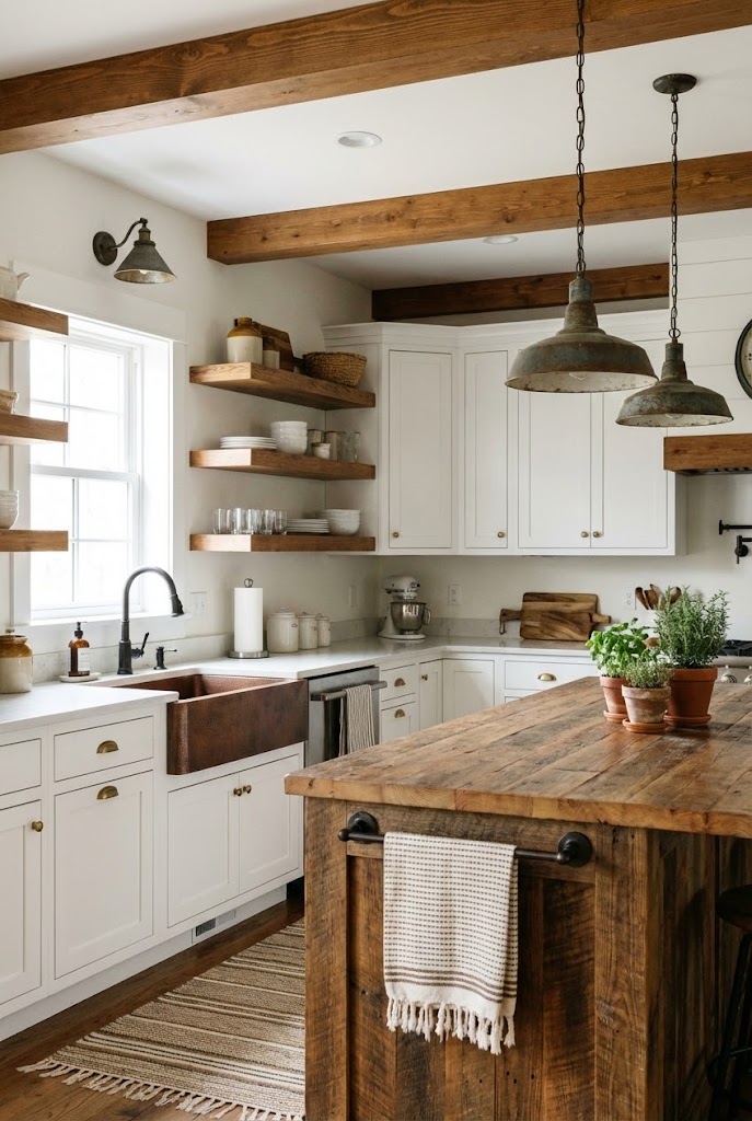 15 Inspiring Farmhouse Kitchen Design Ideas That Feel Warm and Timeless