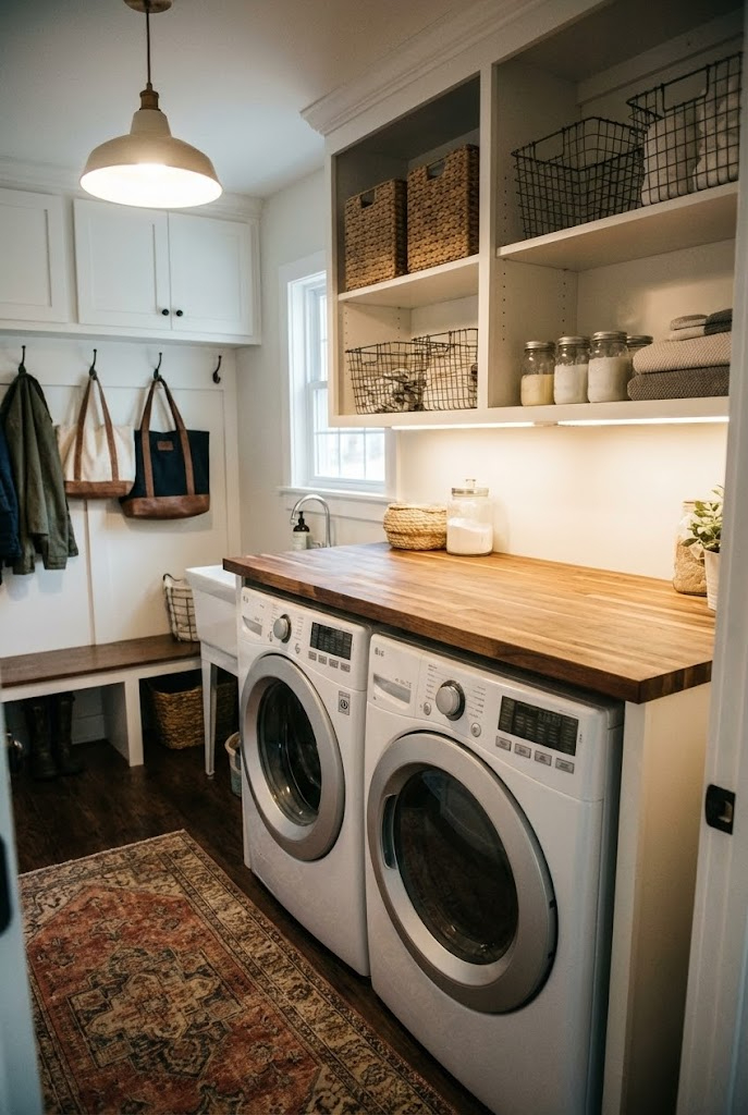11 Mudroom Laundry Room Combo Ideas That Save Space