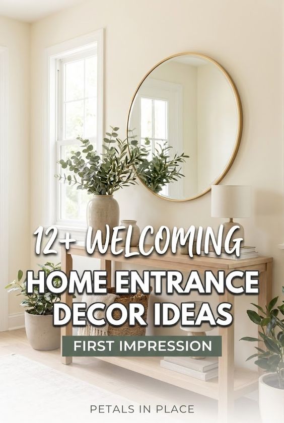 12 Home Entrance Decor Ideas That Make a Great First Impression