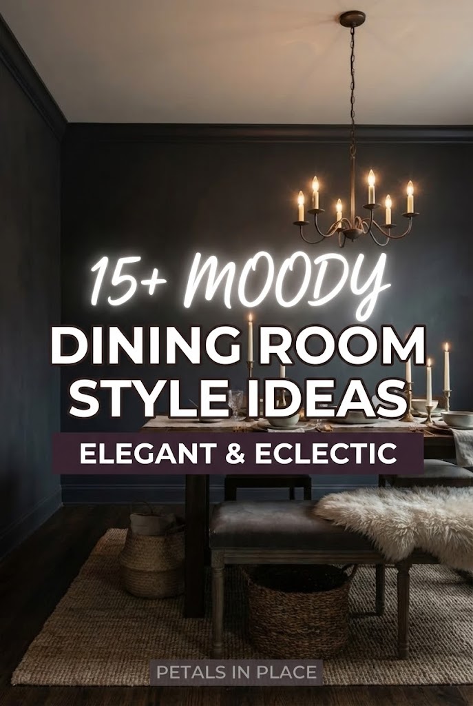 15 Moody Dining Room Ideas With Elegant and Eclectic Style