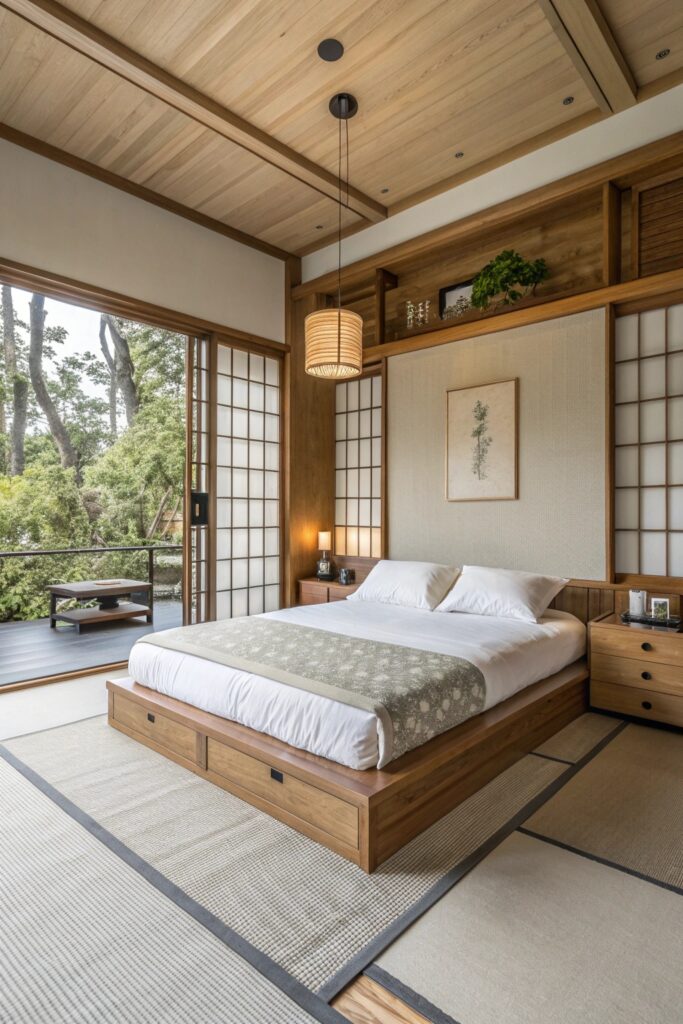10 Small Japandi Bedroom Ideas That Save Space