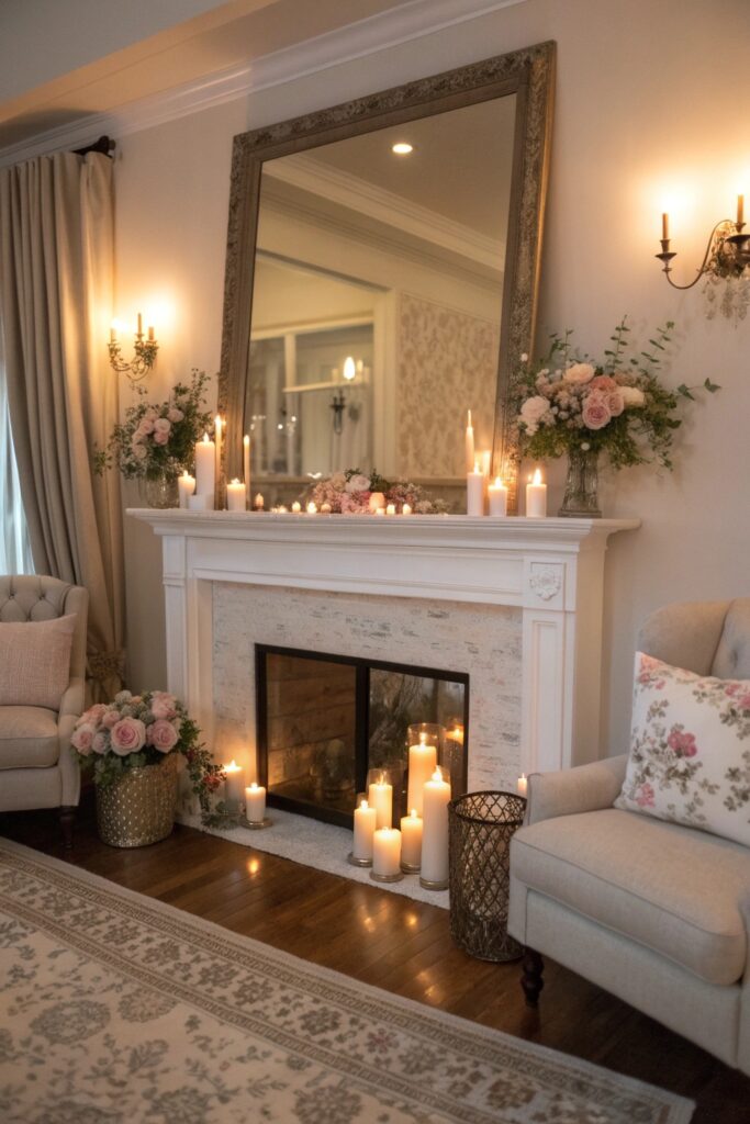 15 Valentine's Mantel Decor Ideas That Feel Romantic and Cozy