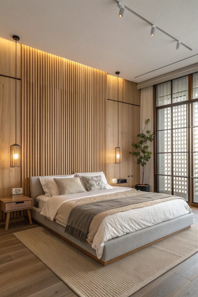 10 Japandi Bedroom Design Ideas Using Wood And Neutrals
