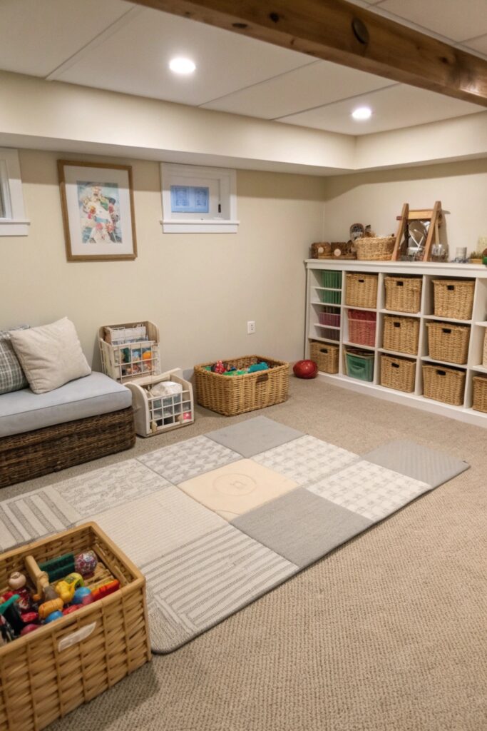 13 Cozy Basement Ideas for a Family Space Everyone Loves