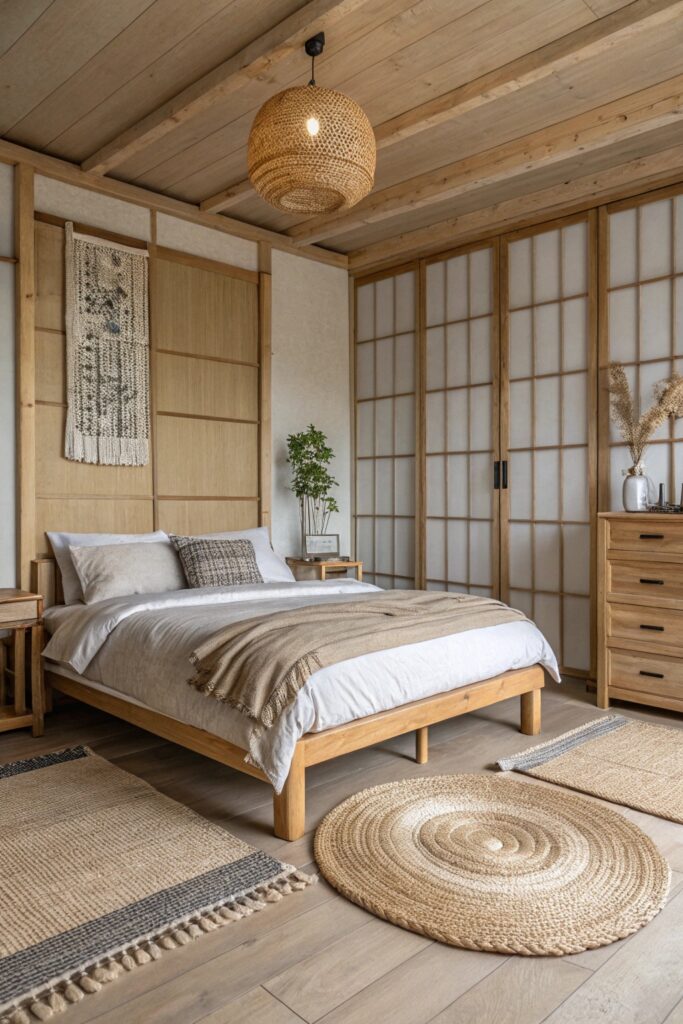 10 Small Japandi Bedroom Ideas That Save Space