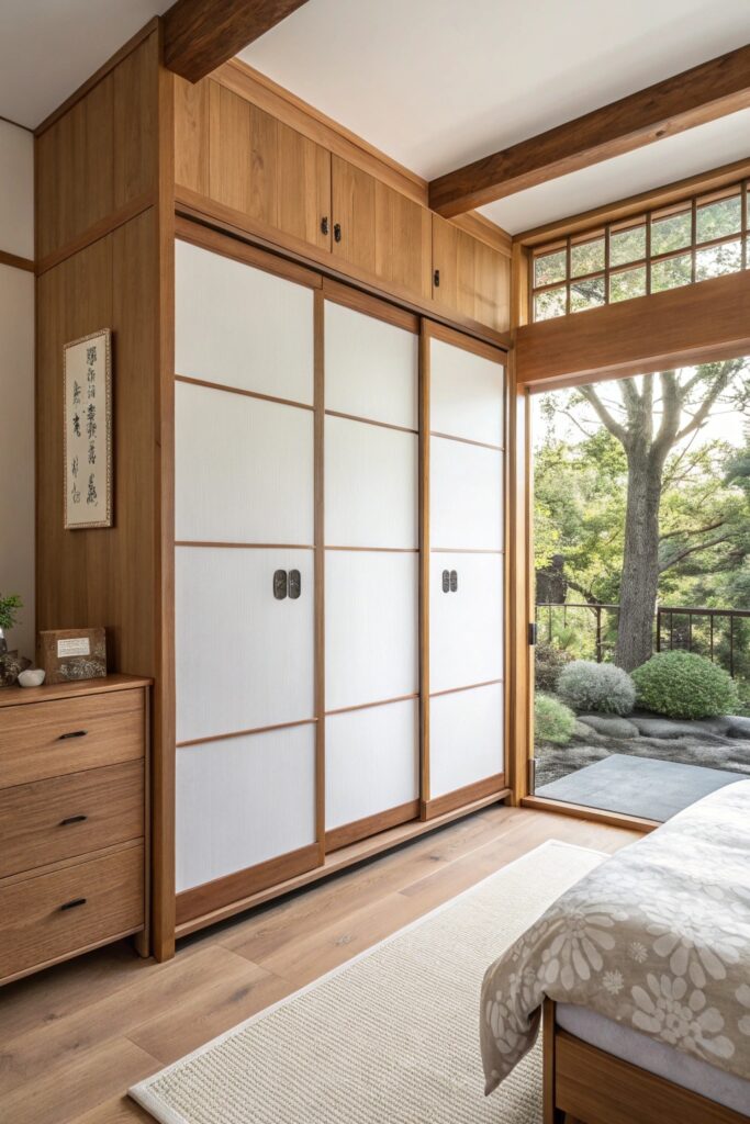 12 Japandi Wardrobe Design Ideas For The Bedroom