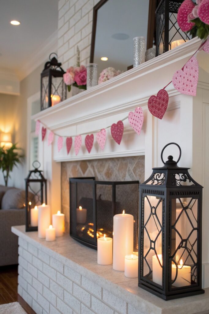 15 Valentine's Mantel Decor Ideas That Feel Romantic and Cozy