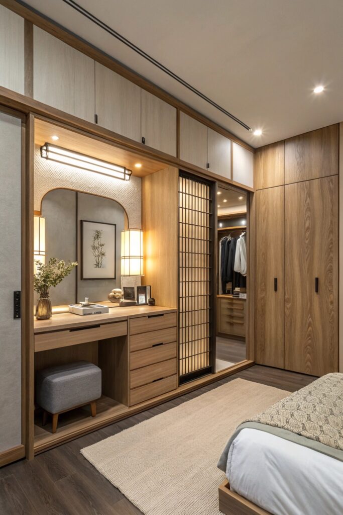 12 Japandi Wardrobe Design Ideas For The Bedroom