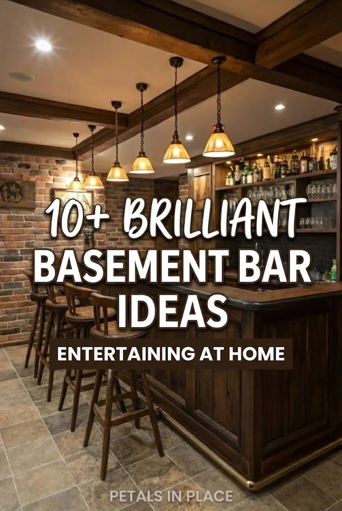 10 Brilliant Basement Bar Ideas for Entertaining at Home