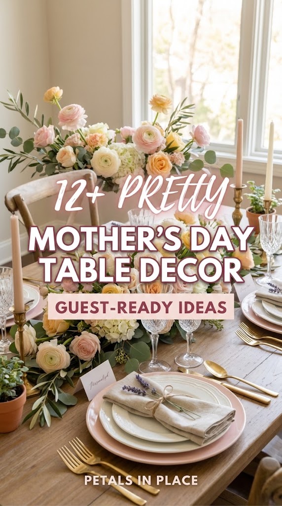 12 Mother’s Day Dining Table Decorations to Impress Guests