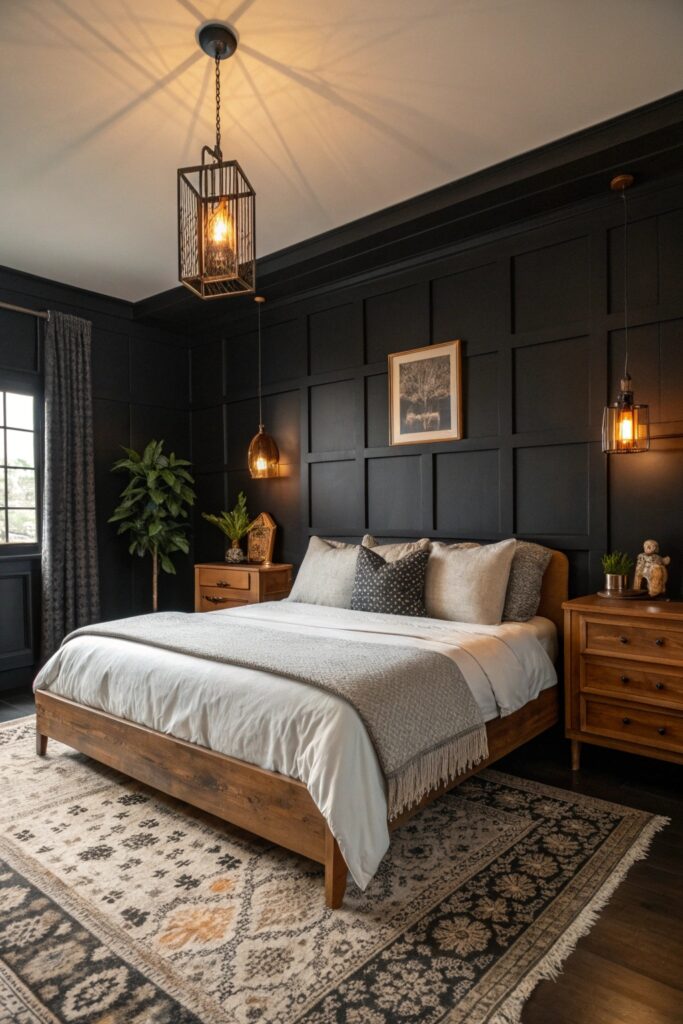 12 Moody Black Bedroom Ideas With Dark Decor Drama