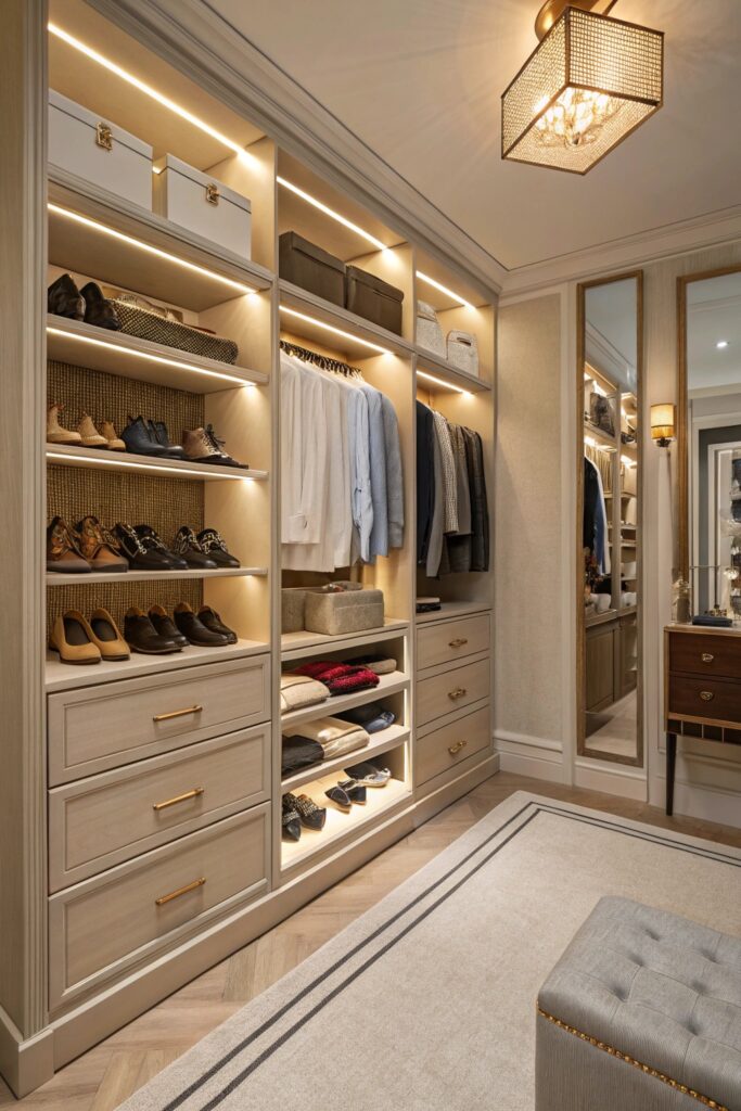 10 Custom Walk-In Closet Designs That Feel Luxurious