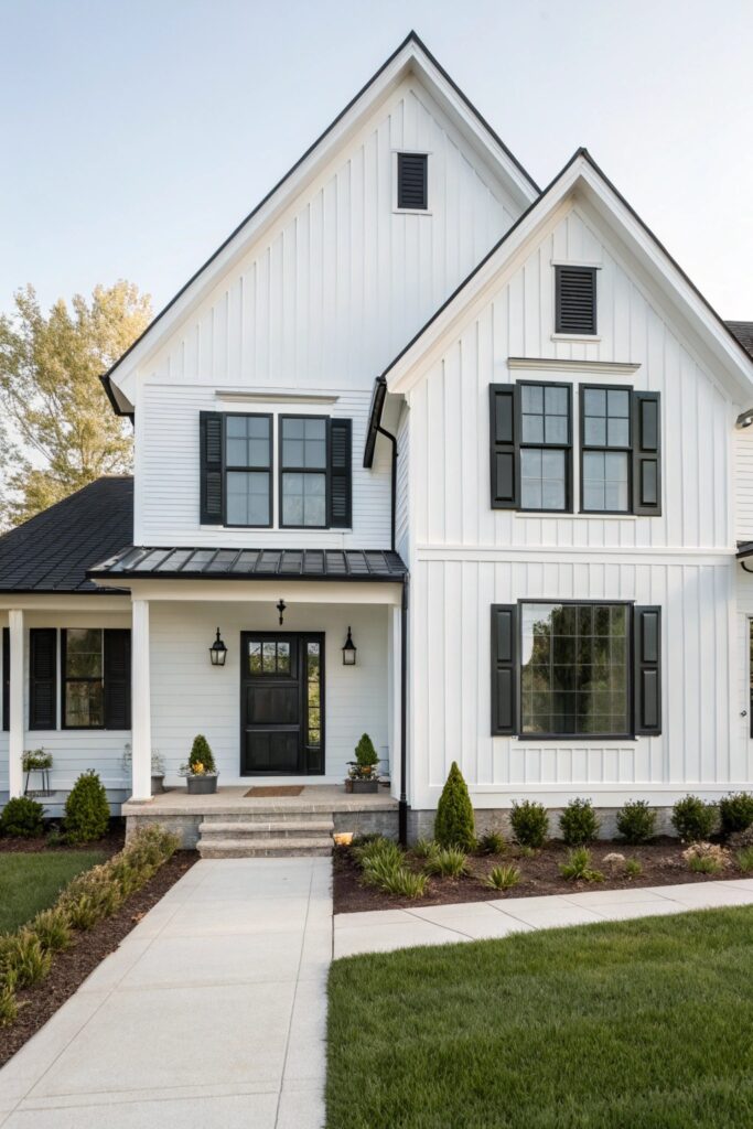Fresh Modern Farmhouse Exteriors