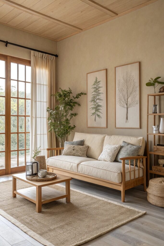 13 Japandi Living Room Designs With Minimalist Zen Style