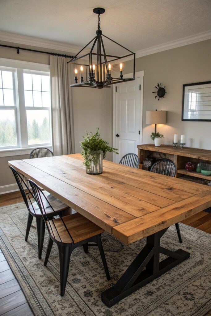 12 Modern Farmhouse Dining Room Ideas That Feel Warm and Inviting