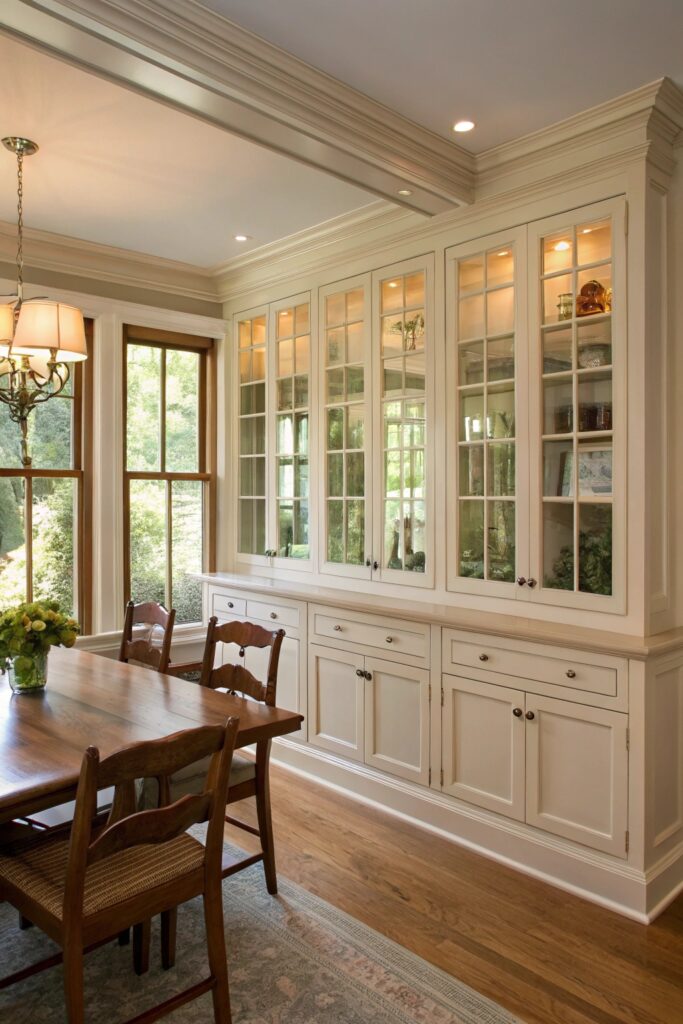 11 Dining Room Built-In Cabinets for Stylish Storage